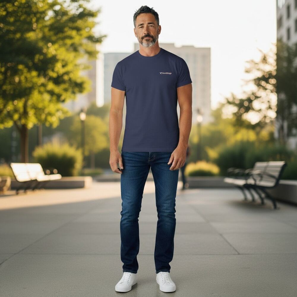 Birddogs Mens Blue Short Sleeve T Shirt L